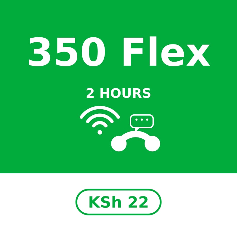 FLEX 350 ,2hours( Mins +Sms