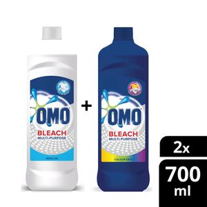Omo Bleach Regular 700ml +Colors 700ml